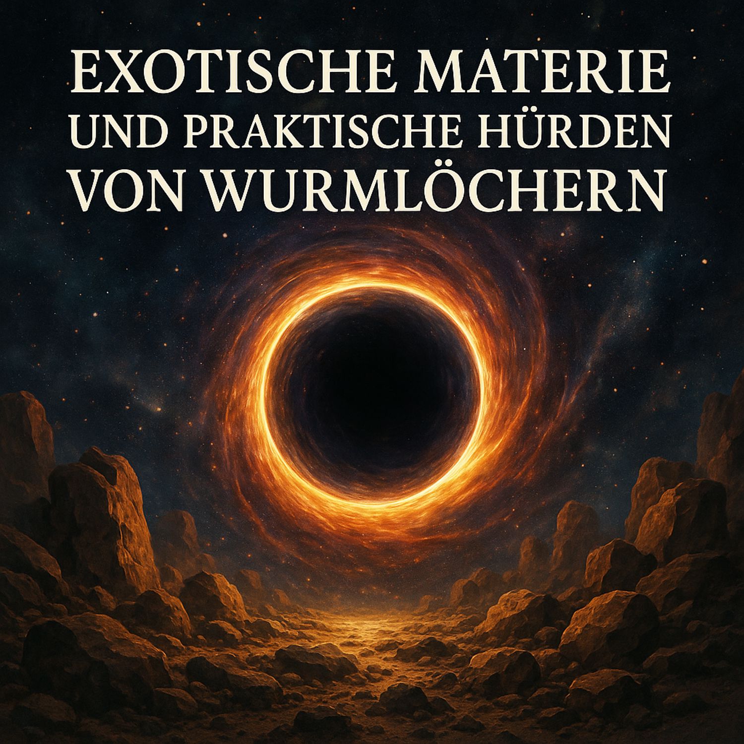 Exotische Materie und praktische Hürden und Wurmlöcher